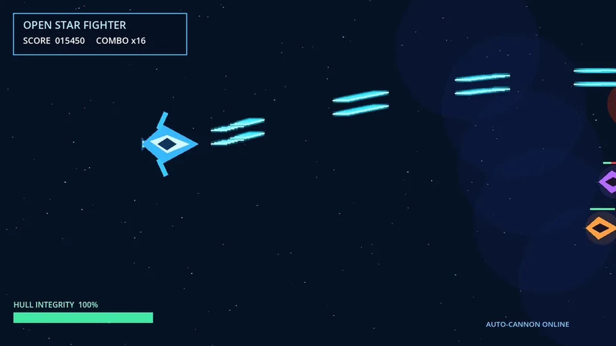 space shooter game scenario 02 visual