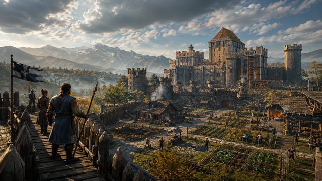 Going Medieval original game remake reference artwork 1