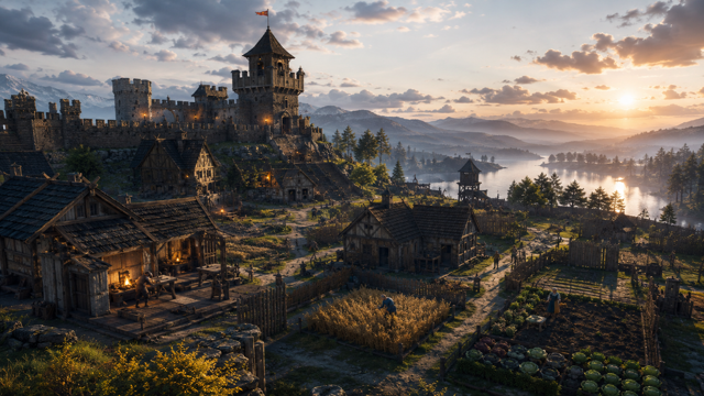 Going Medieval original game remake reference artwork 3
