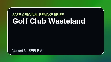 Golf Club Wasteland original game remake reference artwork 3