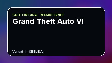 Grand Theft Auto VI Game Customer Remake preview