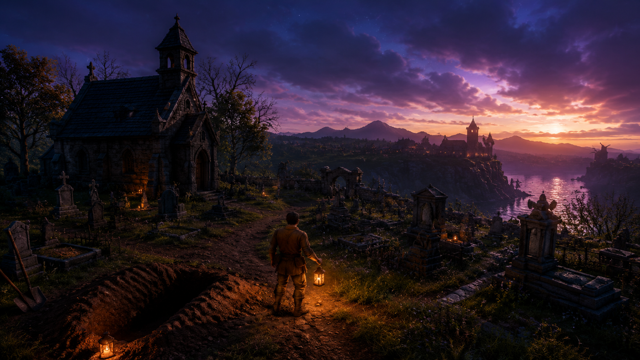 Graveyard Keeper original game remake reference artwork 3