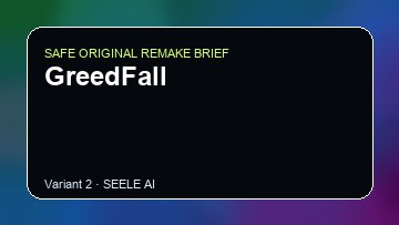 GreedFall original game remake reference artwork 2