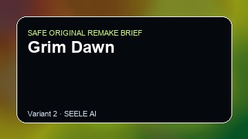 Grim Dawn original game remake reference artwork 2