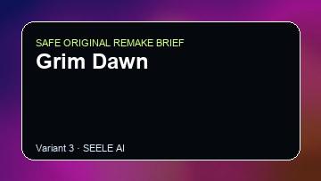 Grim Dawn original game remake reference artwork 3