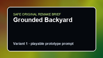 Grounded Backyard Dinkum Custom Game Builder preview