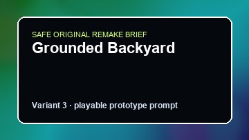 Grounded Backyard original grounded backyard diy game reference artwork 3
