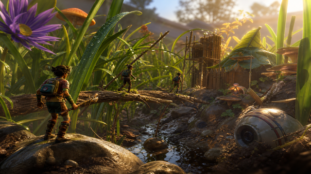 Grounded Backyard original game remake reference artwork 3
