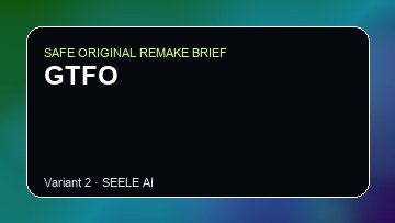 GTFO original game remake reference artwork 2