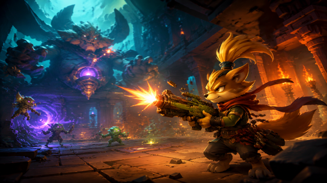 Gunfire Reborn original gunfire reborn custom game reference artwork 2