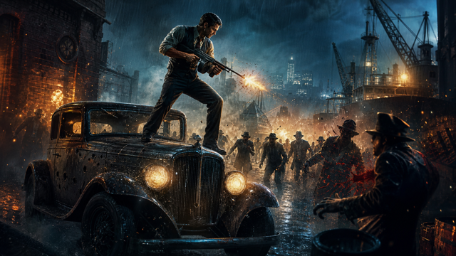 Guns Gore and Cannoli original game remake reference artwork 2