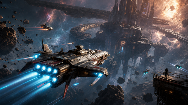 Halcyon 6 original game remake reference artwork 2
