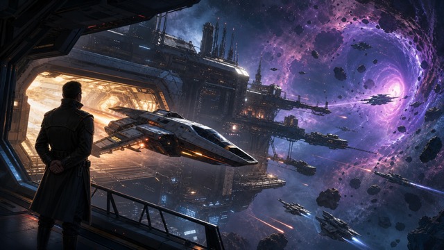 Halcyon 6 Starbase Commander original game remake reference artwork 2