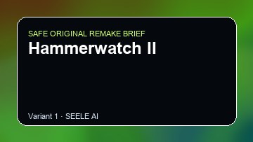 Hammerwatch II Game Customer Remake preview