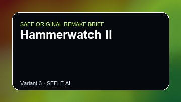 Hammerwatch II original game remake reference artwork 3