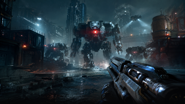 Hard Reset Redux original game remake reference artwork 3
