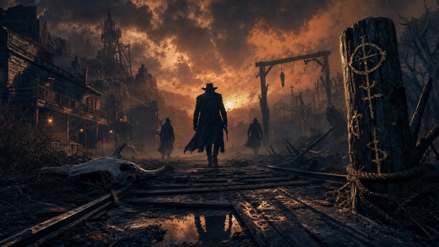 Hard West original hard west custom game reference artwork 1