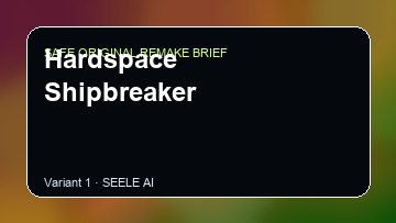 Hardspace Shipbreaker Game Customer Remake preview
