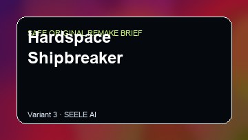 Hardspace Shipbreaker original game remake reference artwork 3