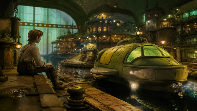 Harold Halibut original game remake reference artwork 2