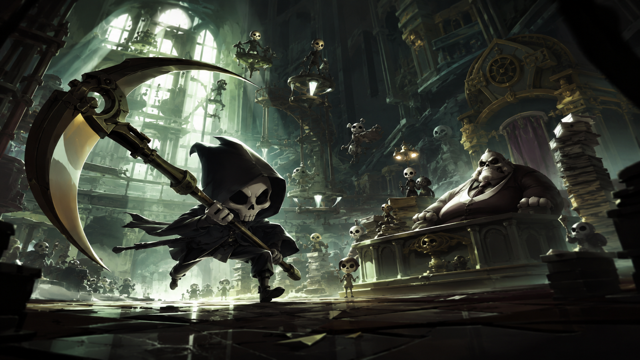 Have a Nice Death original game remake reference artwork 2