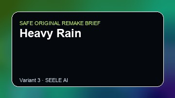 Heavy Rain original game remake reference artwork 3