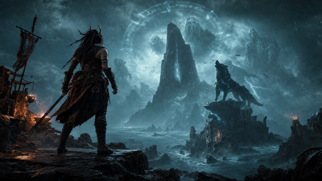 Hellblade Senua's Sacrifice original game remake reference artwork 2
