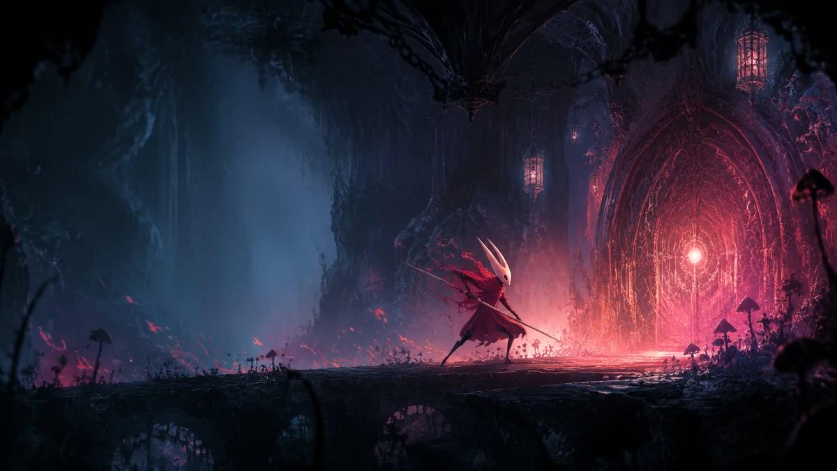 Hollow Knight Silksong original hollow knight silksong custom game reference artwork 1