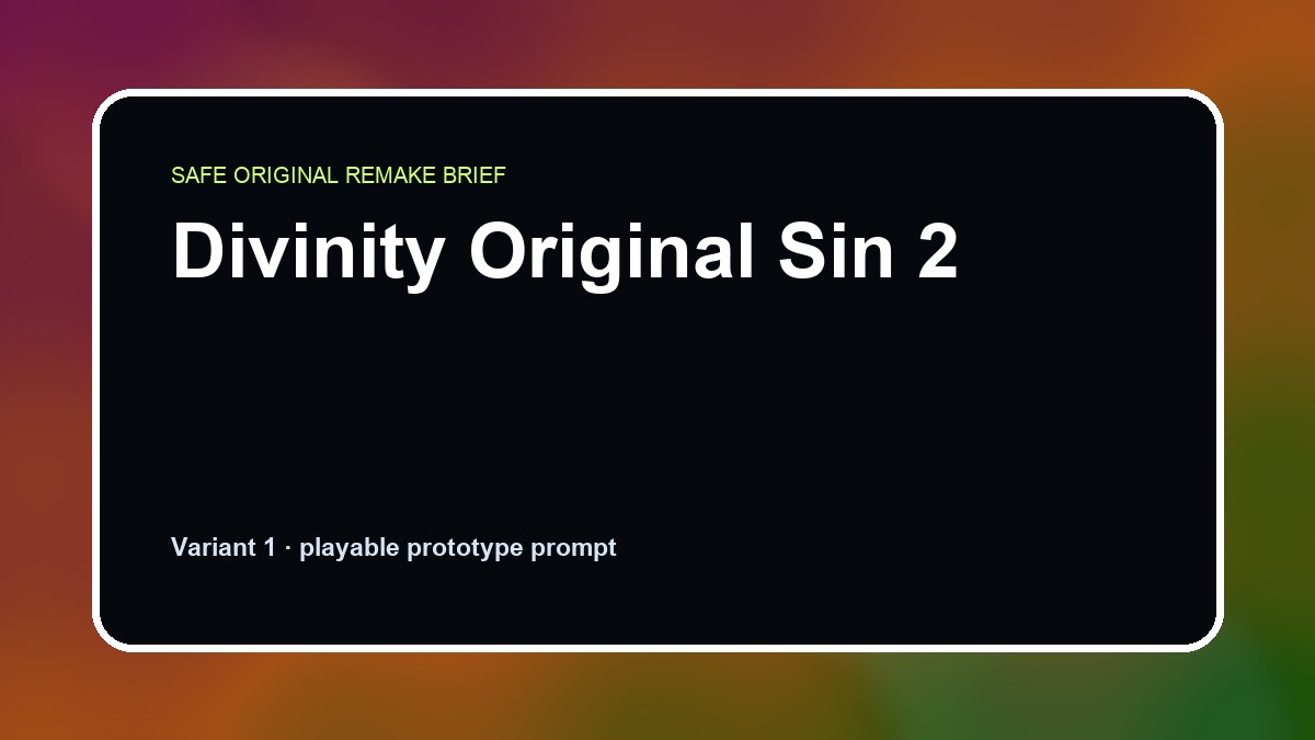 Divinity Original Sin 2 original divinity original sin 2 diy game reference artwork 1