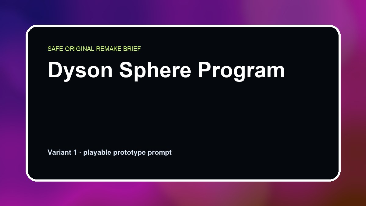 Dyson Sphere Program original dyson sphere program diy game reference artwork 1