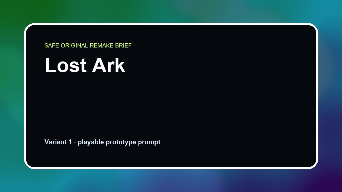 Lost Ark original lost ark custom game reference artwork 1