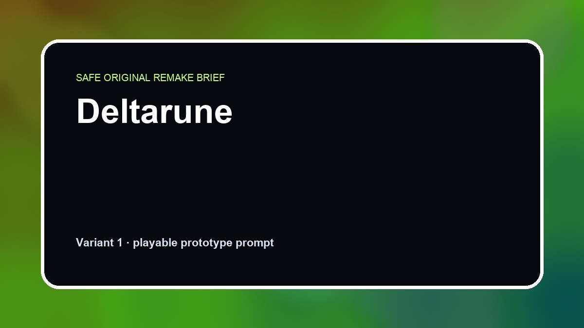 Deltarune original deltarune custom game reference artwork 1