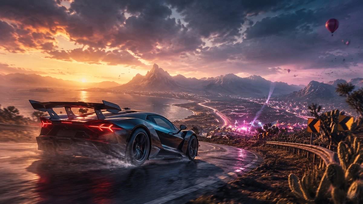 Forza Horizon 6 original forza horizon 6 diy game reference artwork 1