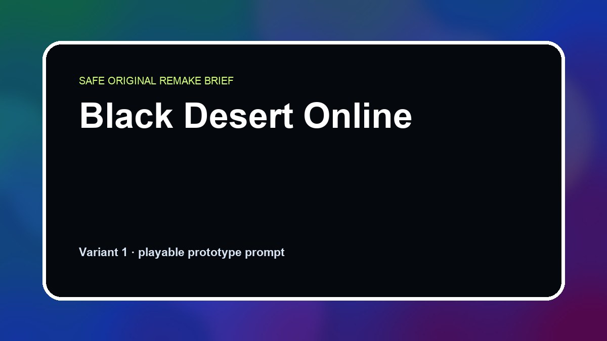 Black Desert Online original black desert online custom game reference artwork 1