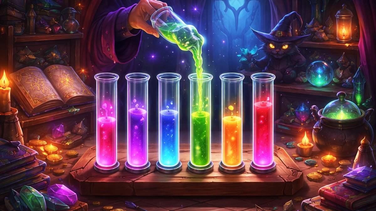 Magic Sort original magic sort custom game reference artwork 1