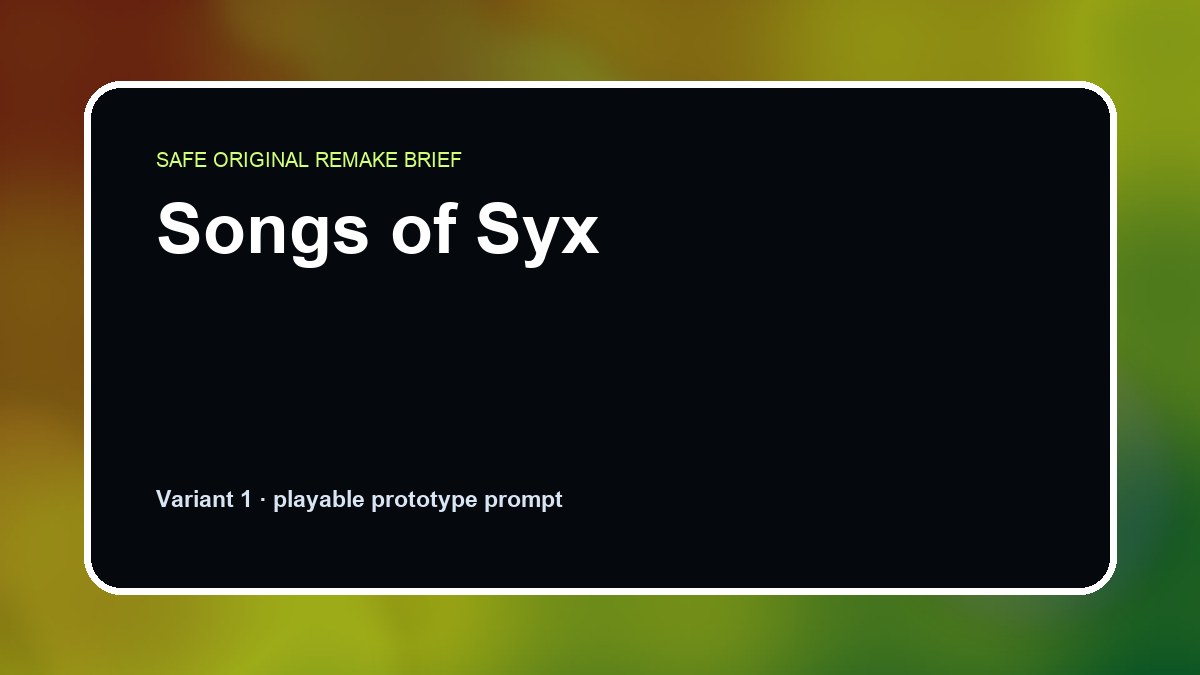Songs of Syx original songs of syx diy game reference artwork 1