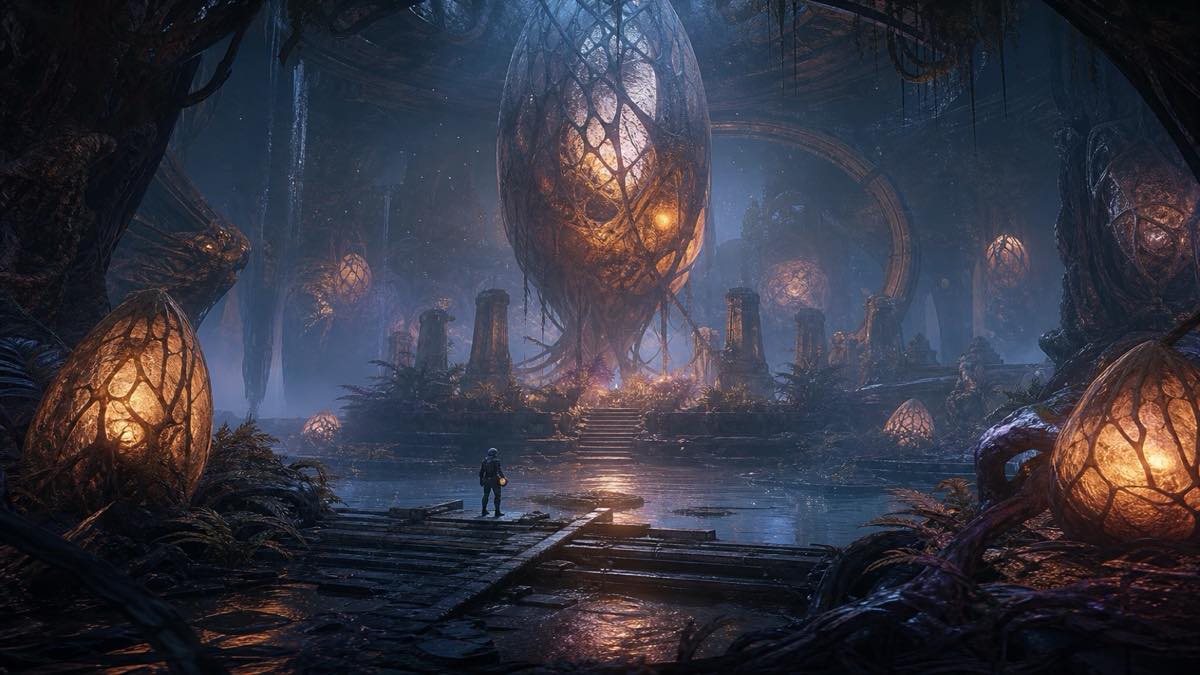 Cocoon original cocoon custom game reference artwork 1