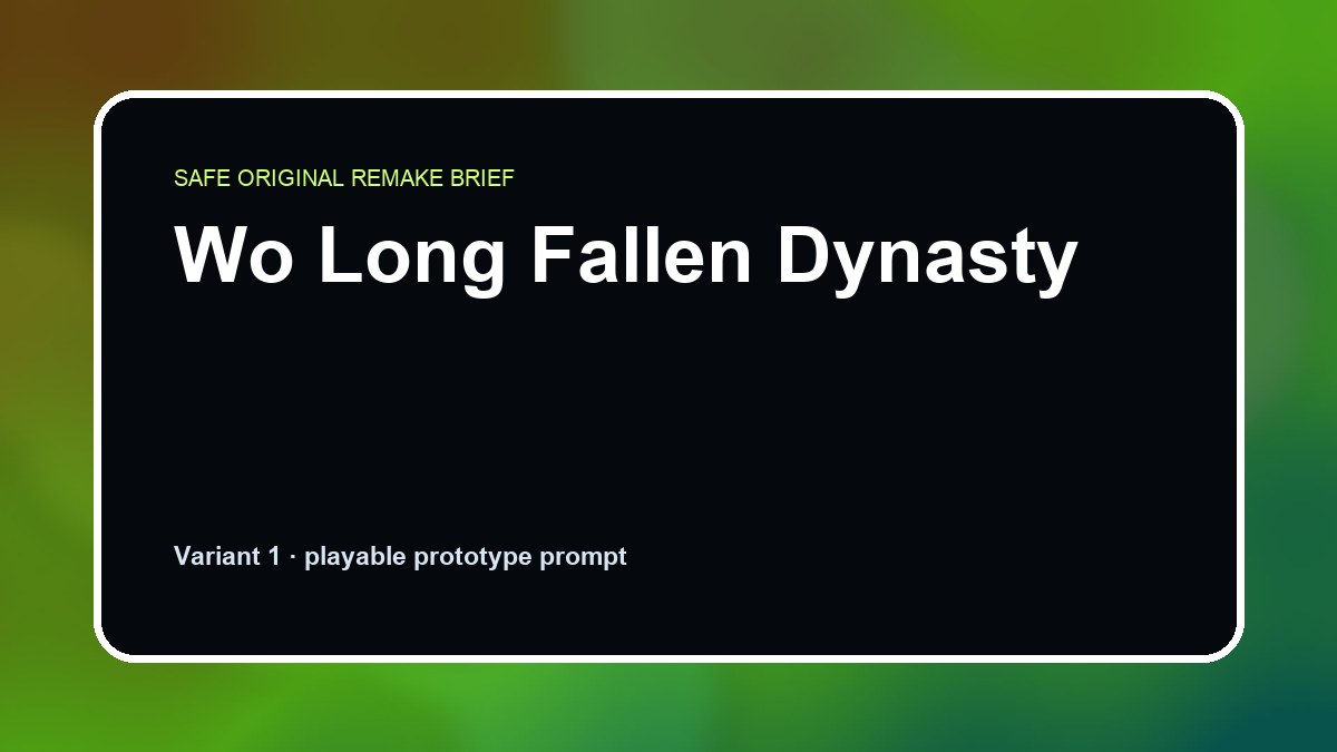 Wo Long Fallen Dynasty original wo long fallen dynasty diy game reference artwork 1