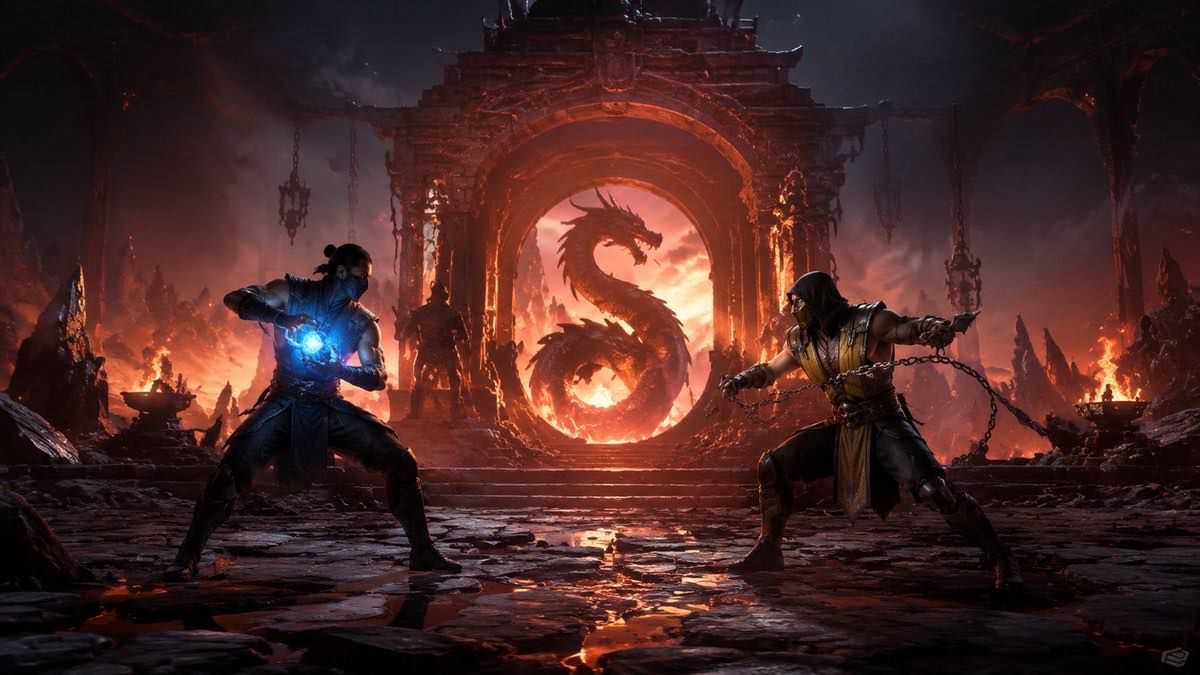 Mortal Kombat 1 original mortal kombat 1 diy game reference artwork 1