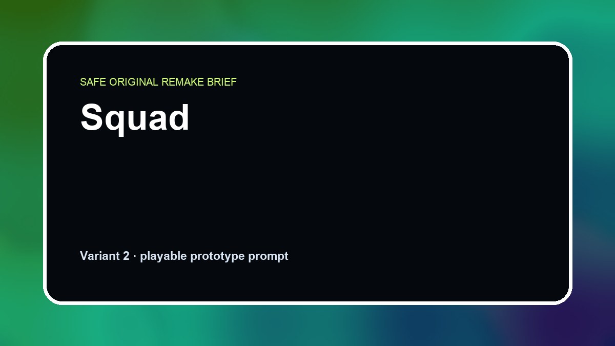 Squad original squad diy game reference artwork 2