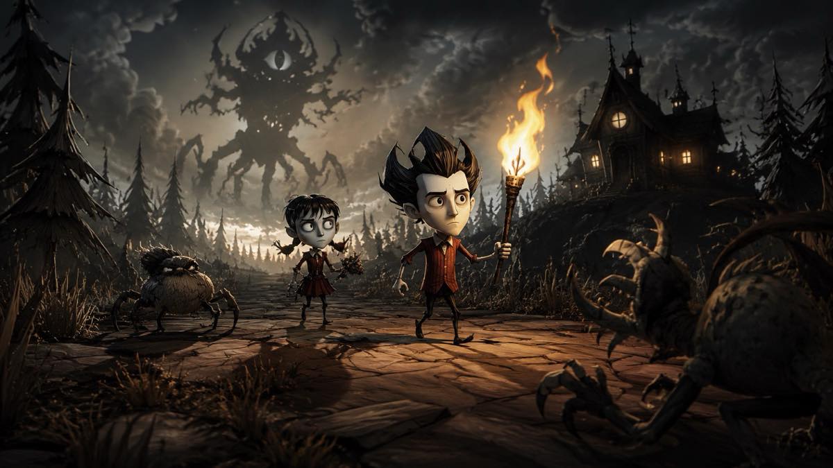 Don't Starve Together original don't starve together diy game reference artwork 2
