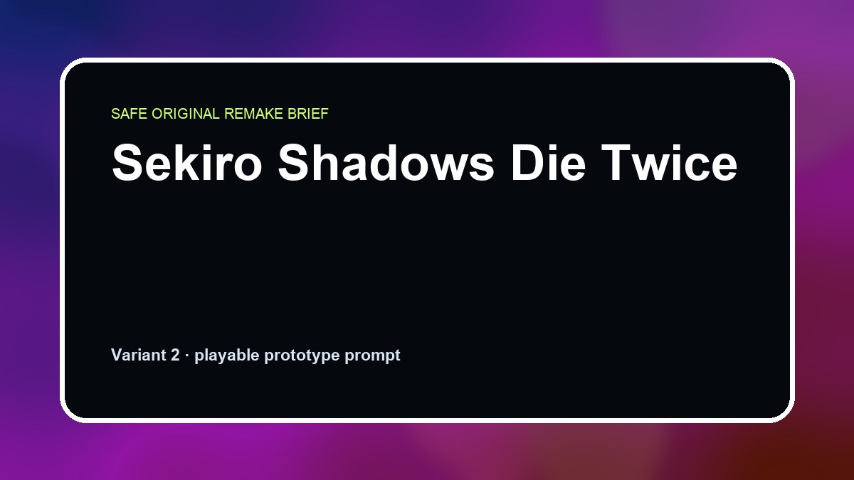 Sekiro Shadows Die Twice original sekiro shadows die twice custom game reference artwork 2