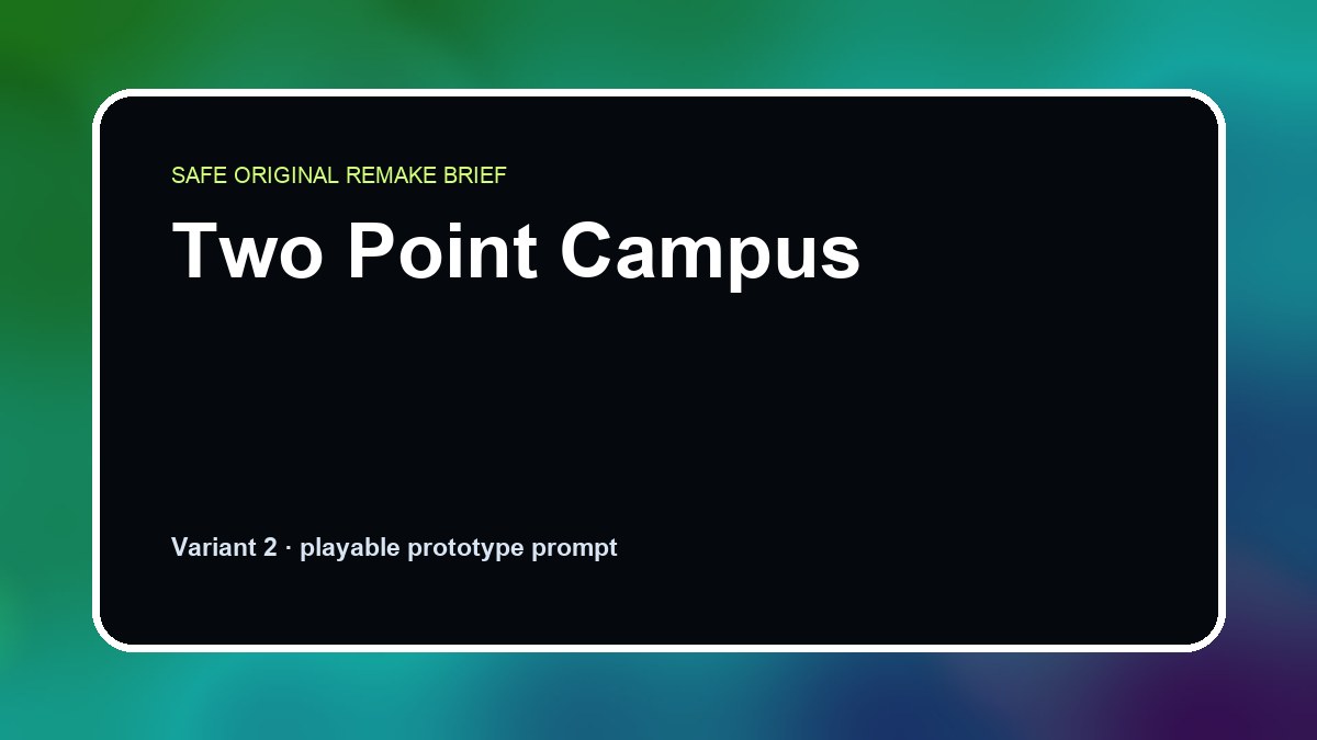 Two Point Campus original two point campus diy game reference artwork 2