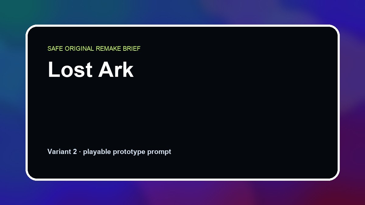 Lost Ark original lost ark custom game reference artwork 2