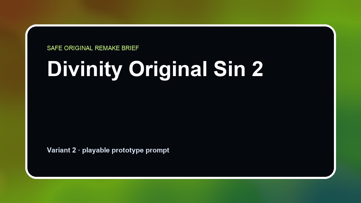 Divinity Original Sin 2 original divinity original sin 2 diy game reference artwork 2
