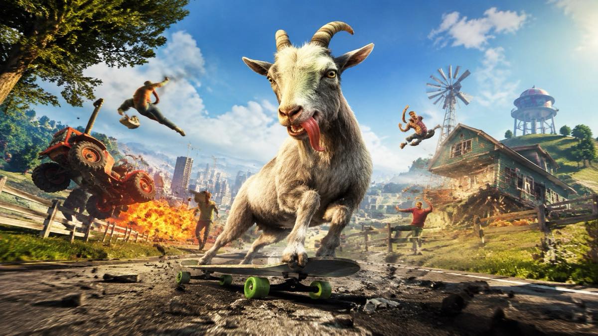Goat Simulator 3 original goat simulator 3 custom game reference artwork 2