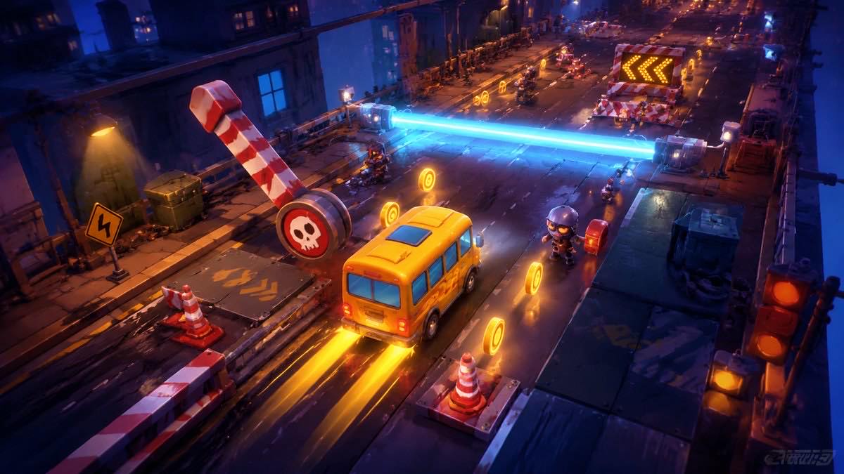 Bus Rush Fever original bus rush fever game creator reference artwork 2
