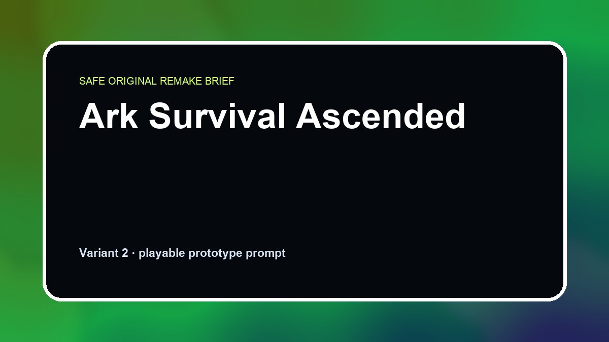 Ark Survival Ascended original ark survival ascended diy game reference artwork 2