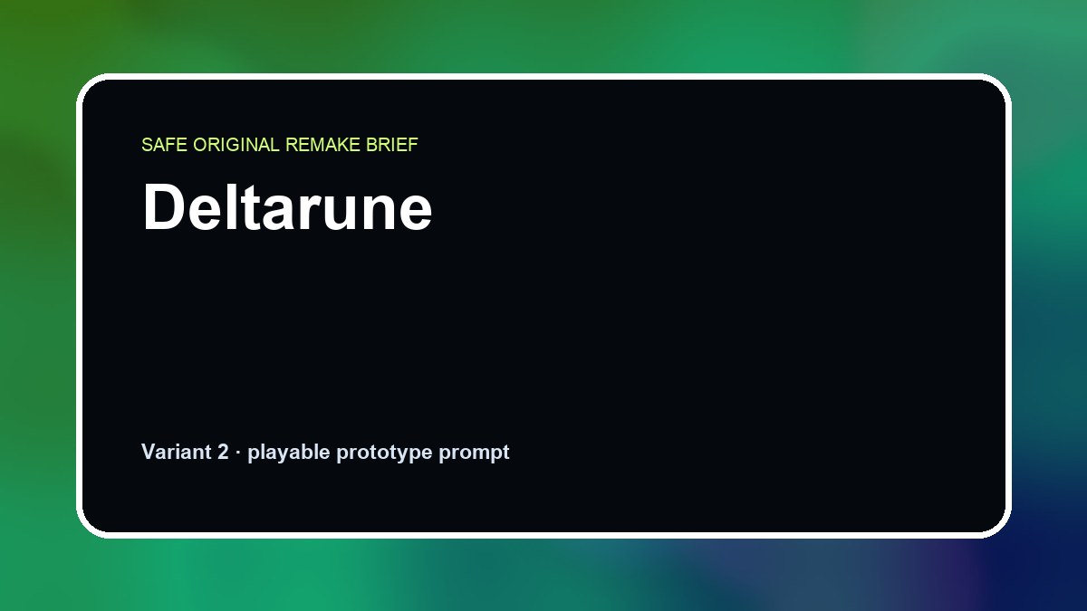 Deltarune original deltarune custom game reference artwork 2