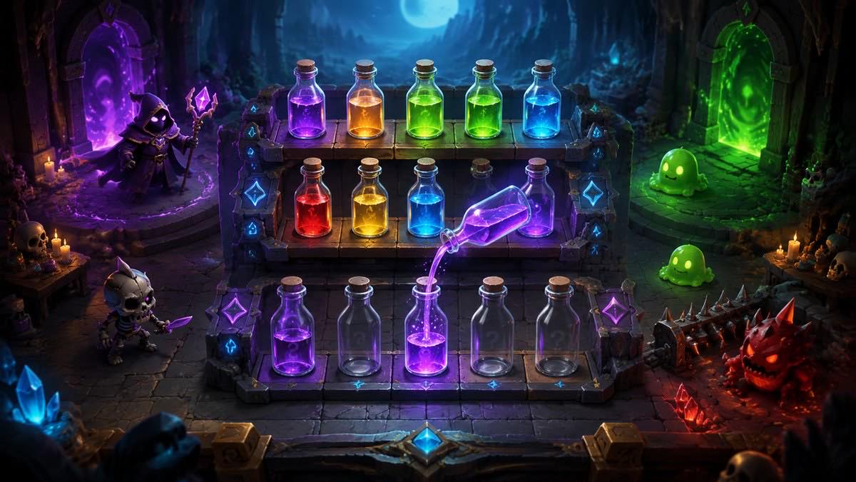 Magic Sort original magic sort custom game reference artwork 2